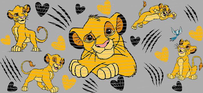 16oz Disney style-D-487